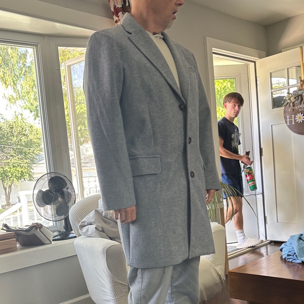 Stylish Gray Men's Blazer